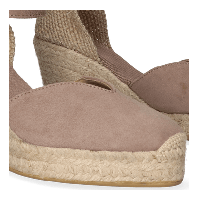 Mirta-A Dames Espadrilles Taupe