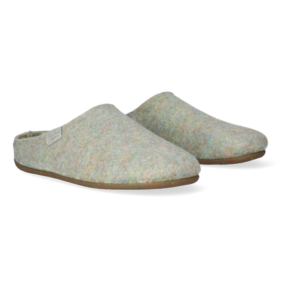 Mona-FR Dames Pantoffels Gerecycled Vilt Multi