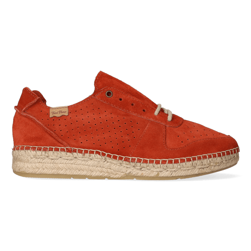 Monica Dames Espadrilles Brandy