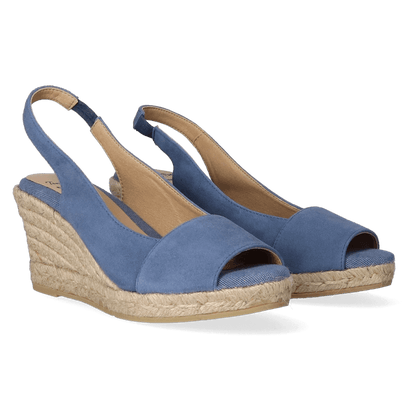 Monza-A Dames Espadrilles Indigo