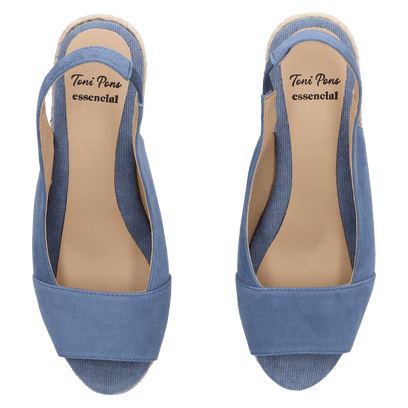 Monza-A Dames Espadrilles Indigo