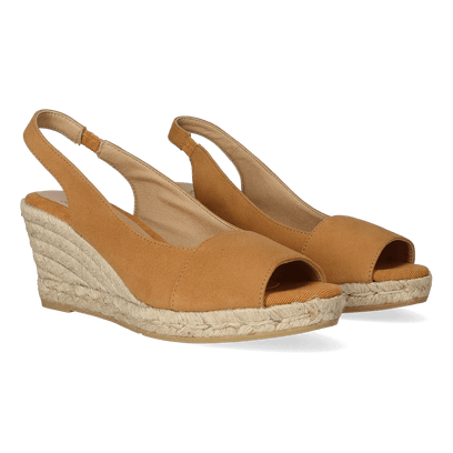 Monza-A Dames Espadrilles Cuiro