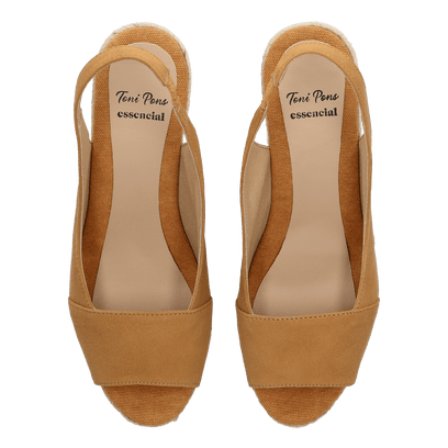 Monza-A Dames Espadrilles Cuiro
