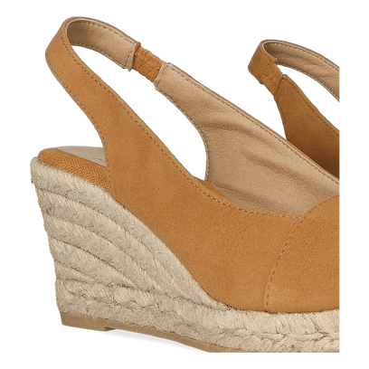 Monza-A Dames Espadrilles Cuiro