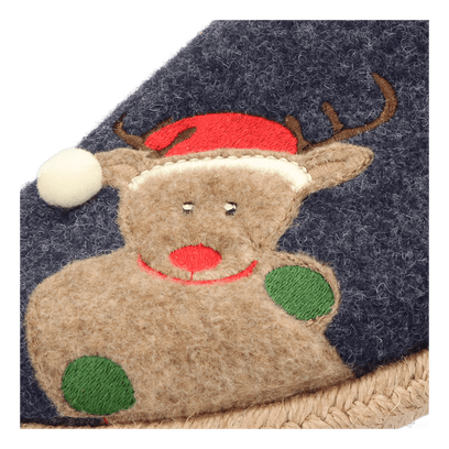 Nabor-ND Heren Kerst Pantoffels Mari Noël