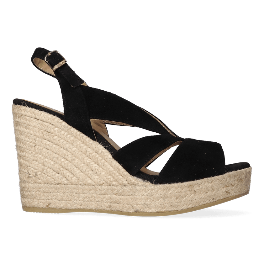 Naomi-A Dames Espadrilles Negre