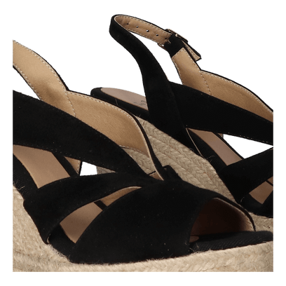 Naomi-A Dames Espadrilles Negre