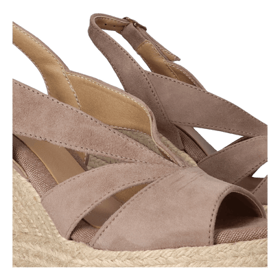Naomi-A Dames Espadrilles Taupe