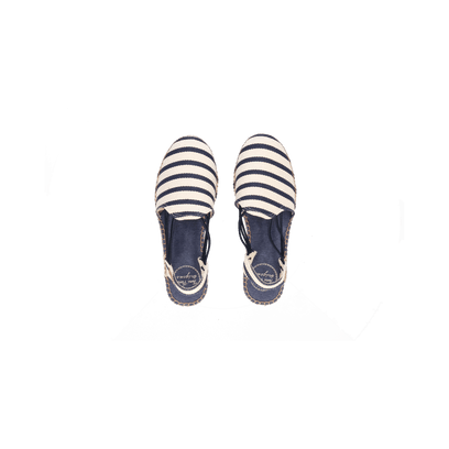 Norma Dames Espadrilles Cru/Mari