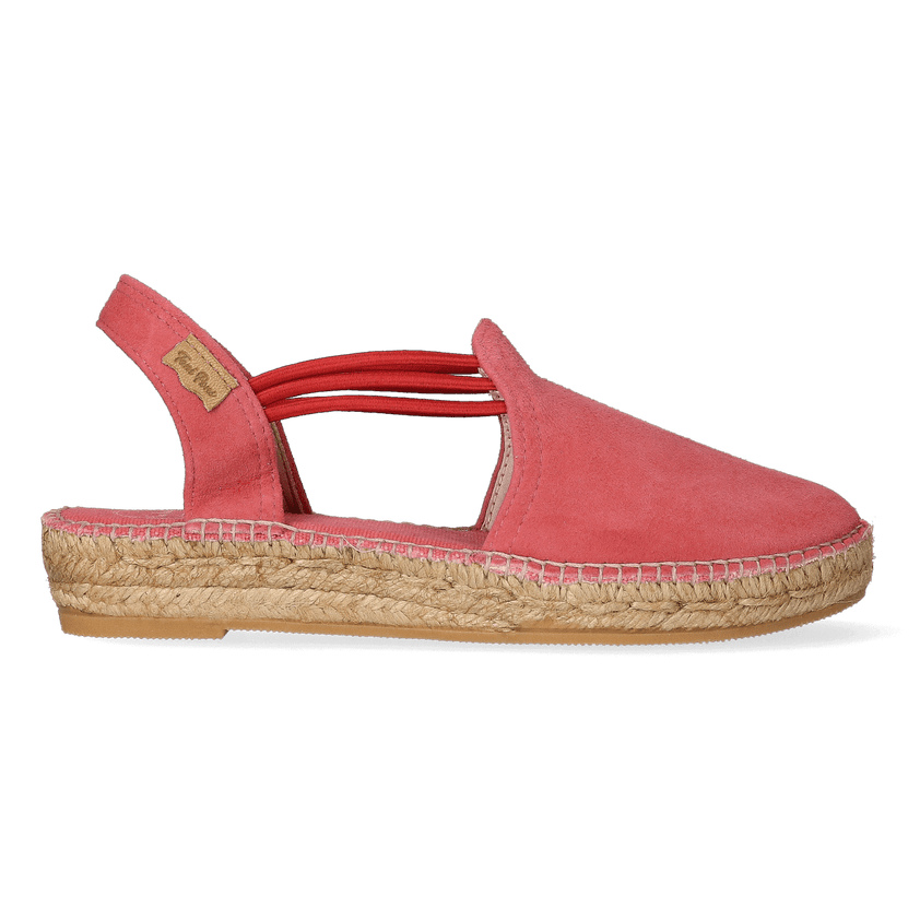 Nuria Suede Dames Espadrilles Bru