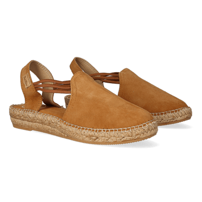 Nuria Dames Espadrilles Cuiro