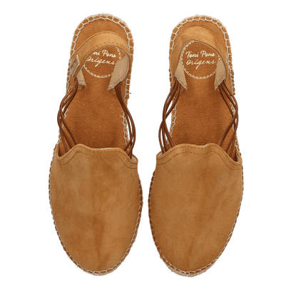 Nuria Dames Espadrilles Cuiro