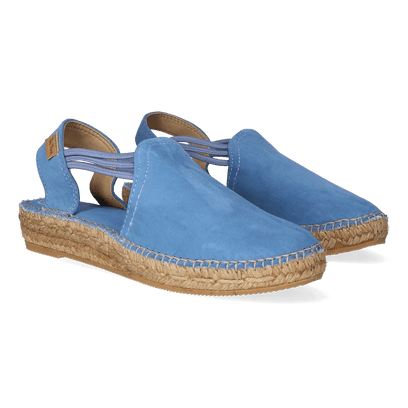 Nuria Suede Dames Espadrilles Texa