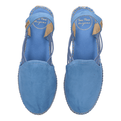 Nuria Suede Dames Espadrilles Texa