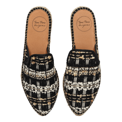 Ona-CC Dames Espadrilles Negre