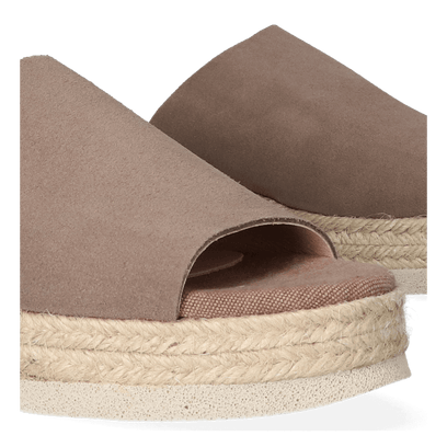 Siena-SE Dames Espadrilles Taupe