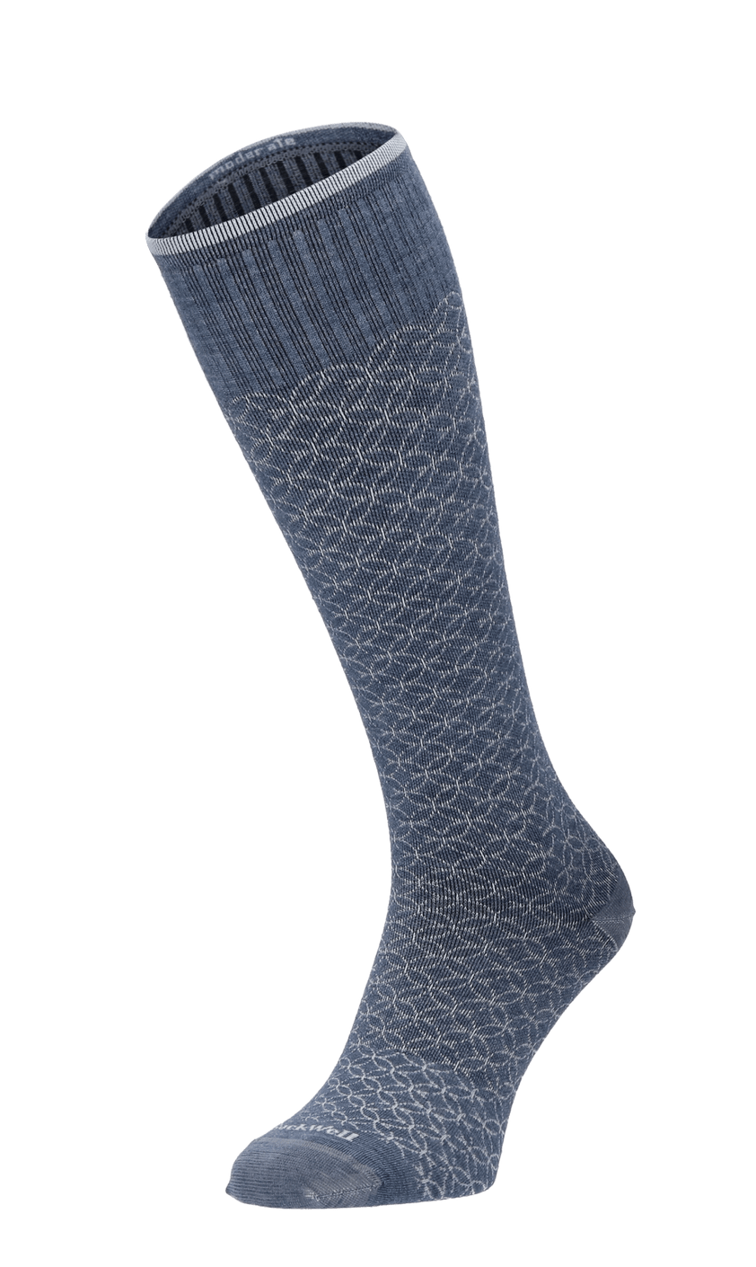 Featherweight Fancy Dames Compressiekousen Klasse 1 Denim