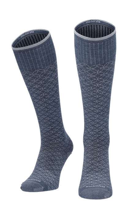 Featherweight Fancy Dames Compressiekousen Klasse 1 Denim