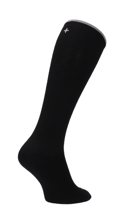 Featherweight Fancy Dames Compressiekousen Klasse 1 Black Solid