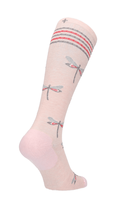 Dragonfly Dames Compressiekousen Klasse 1 Rose Shimmer