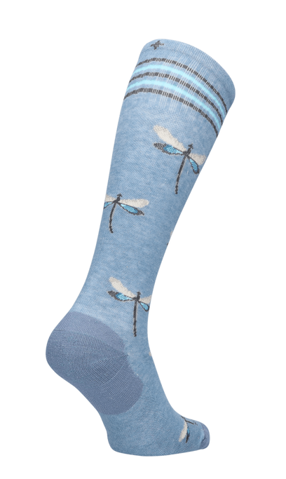 Dragonfly Dames Compressiekousen Klasse 1 Bluestone Shimmer