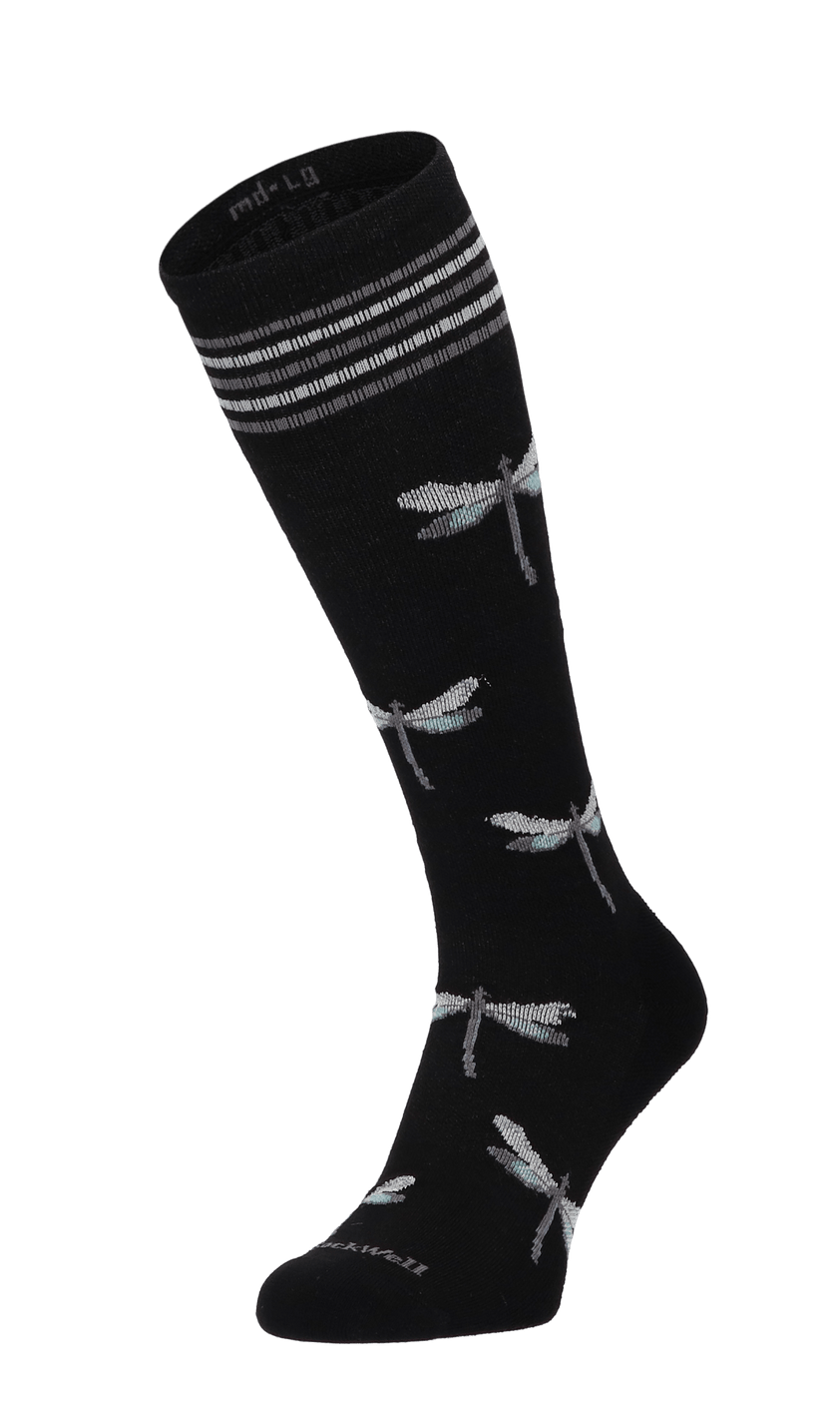 Dragonfly Dames Compressiekousen Klasse 1 Black