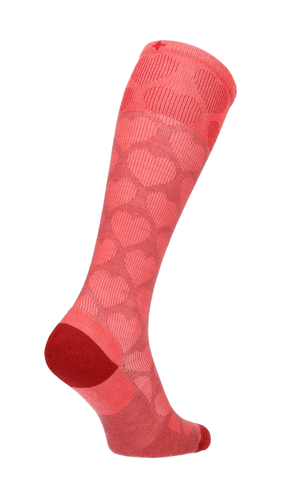 Heart Throb Dames Compressiekousen Klasse 1 Red Rock