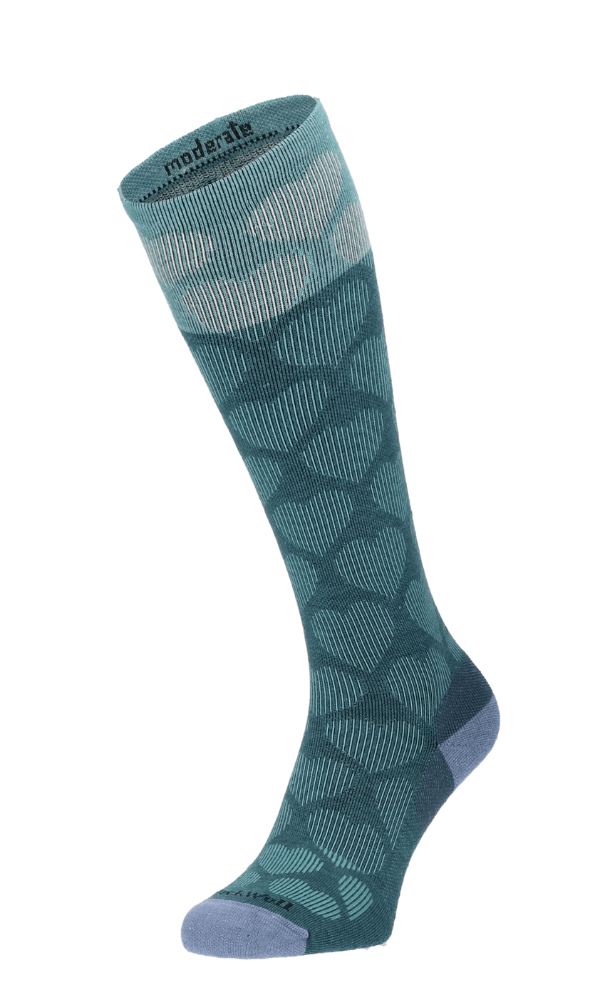 Heart Throb Dames Compressiekousen Klasse 1 Bleu Ridge