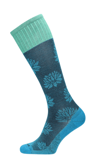 Lotus Lift Dames Compressiekousen Klasse 2 Turquoise