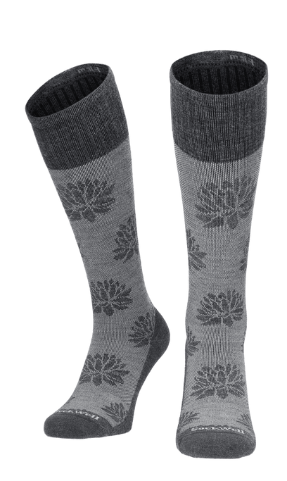 Lotus Lift Dames Compressiekousen Klasse 2 Charcoal