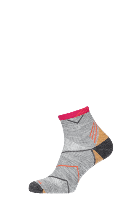 Incline Quarter Dames Sportsokken Klasse 1 Grey