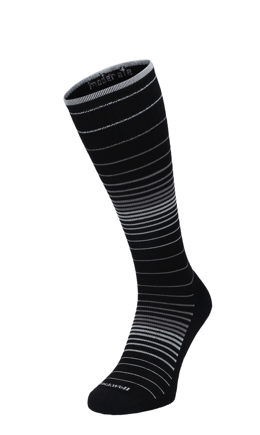 Full Stripe Dames Compressiekousen Klasse 1 Black