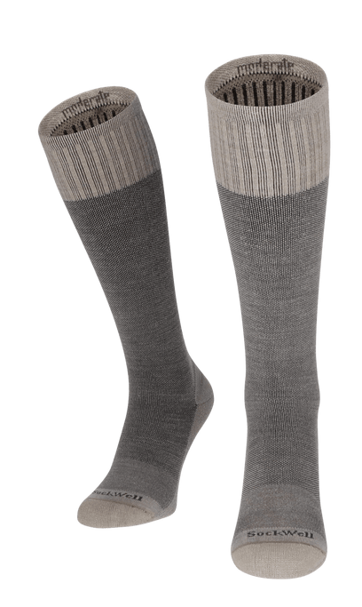 The Basic Dames Compressiekousen Klasse 1 Putty