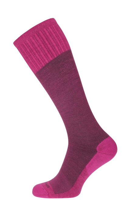 The Basic Dames Compressiekousen Klasse 1 Raspberry