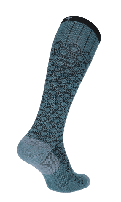 Deco Dot Dames Compressiekousen Klasse 1 Blue Ridge