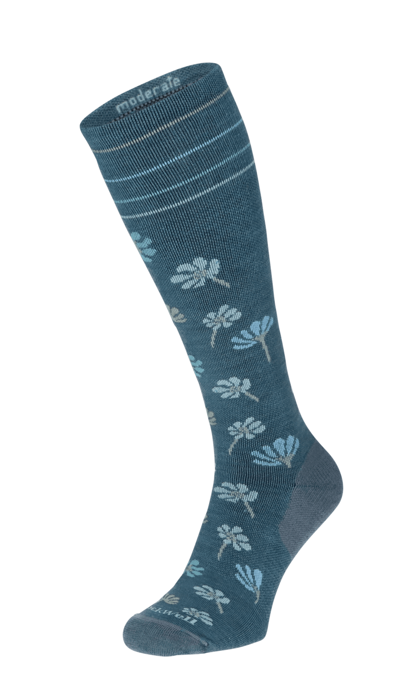 Field Flower Dames Compressiekousen Klasse 1 Blue Ridge