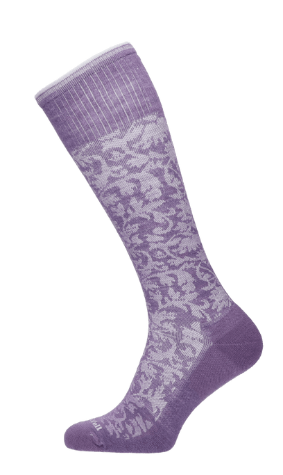 Damask Dames Compressiekousen Klasse 1 Plum
