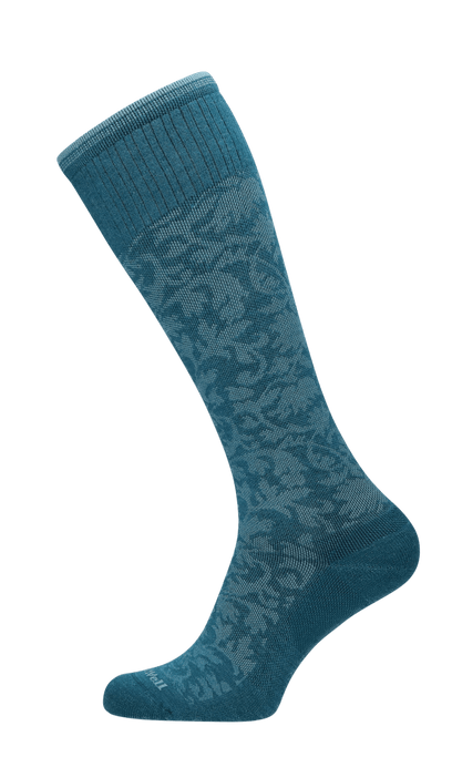 Damask Dames Compressiekousen klasse 1 Teal