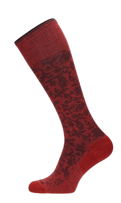 Damask Dames Compressiekousen klasse 1 Red Rock