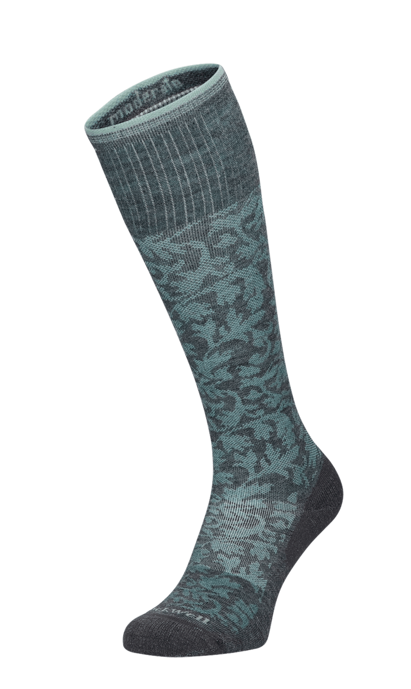 Damask Dames Compressiekousen klasse 1 Charcoal