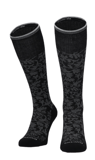 Damask Dames Compressiekousen klasse 1 Black