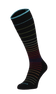 Circulator Dames Compressiekousen Klasse 1 Black Stripe