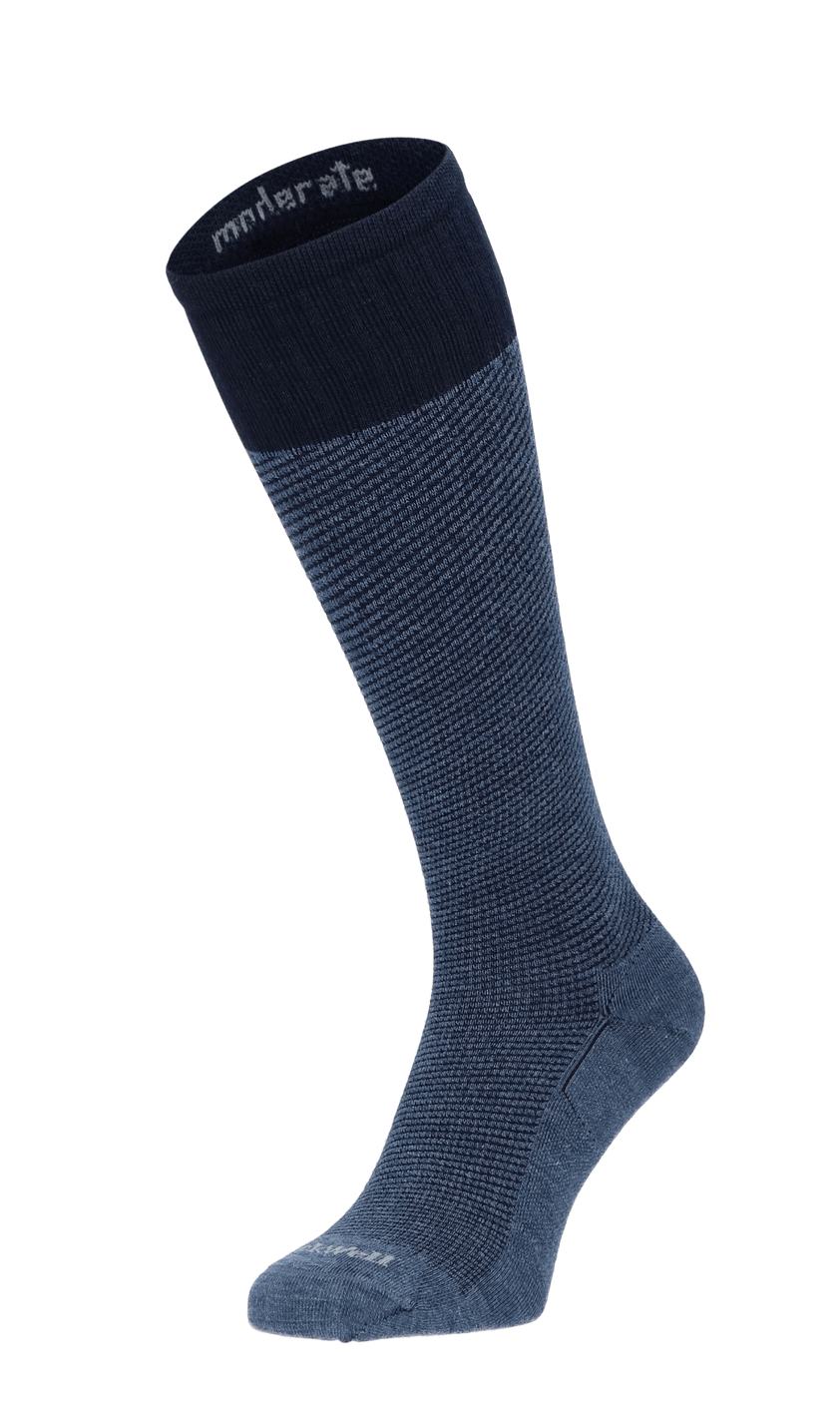 Bart Heren Compressiekousen Klasse 1 Denim