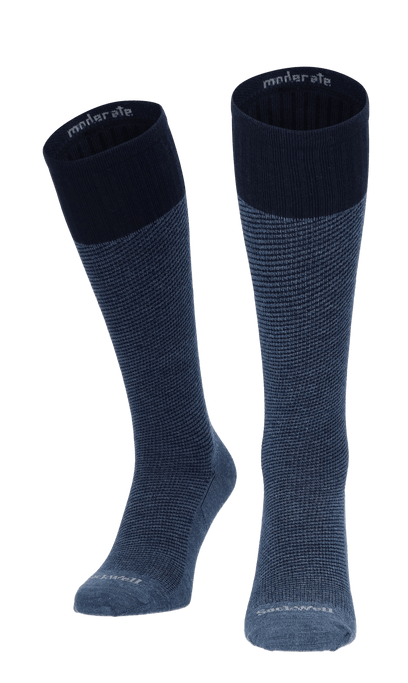 Bart Heren Compressiekousen Klasse 1 Denim