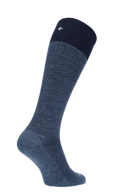 Bart Heren Compressiekousen Klasse 1 Denim