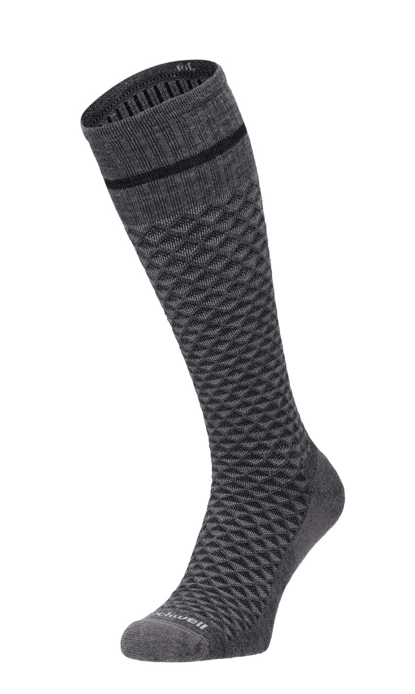Micro Mix Heren Compressiekousen Klasse 2 Charcoal