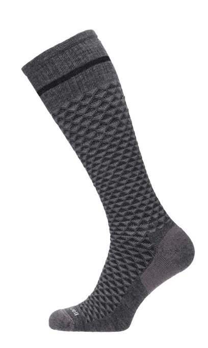 Micro Mix Heren Compressiekousen Klasse 2 Charcoal