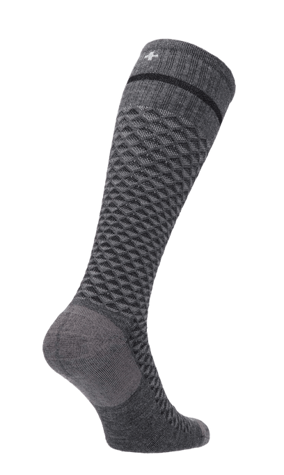 Micro Mix Heren Compressiekousen Klasse 2 Charcoal