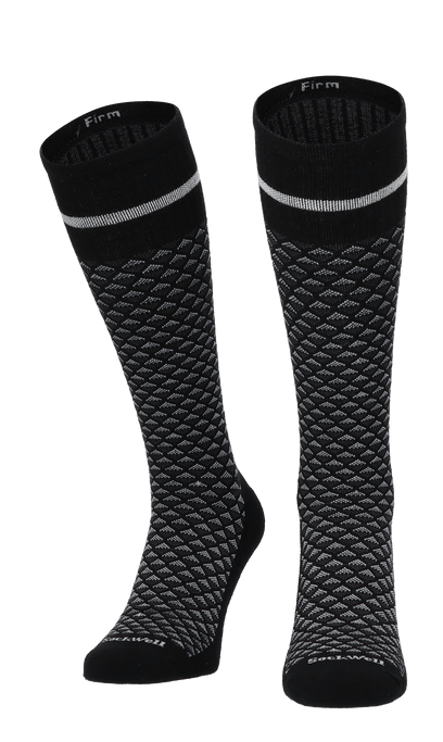 Micro Mix Heren Compressiekousen Klasse 2 Black