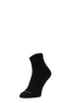 Plantar Ease Quarter Heren Hielspoor Sokken Klasse 2 Black Solid